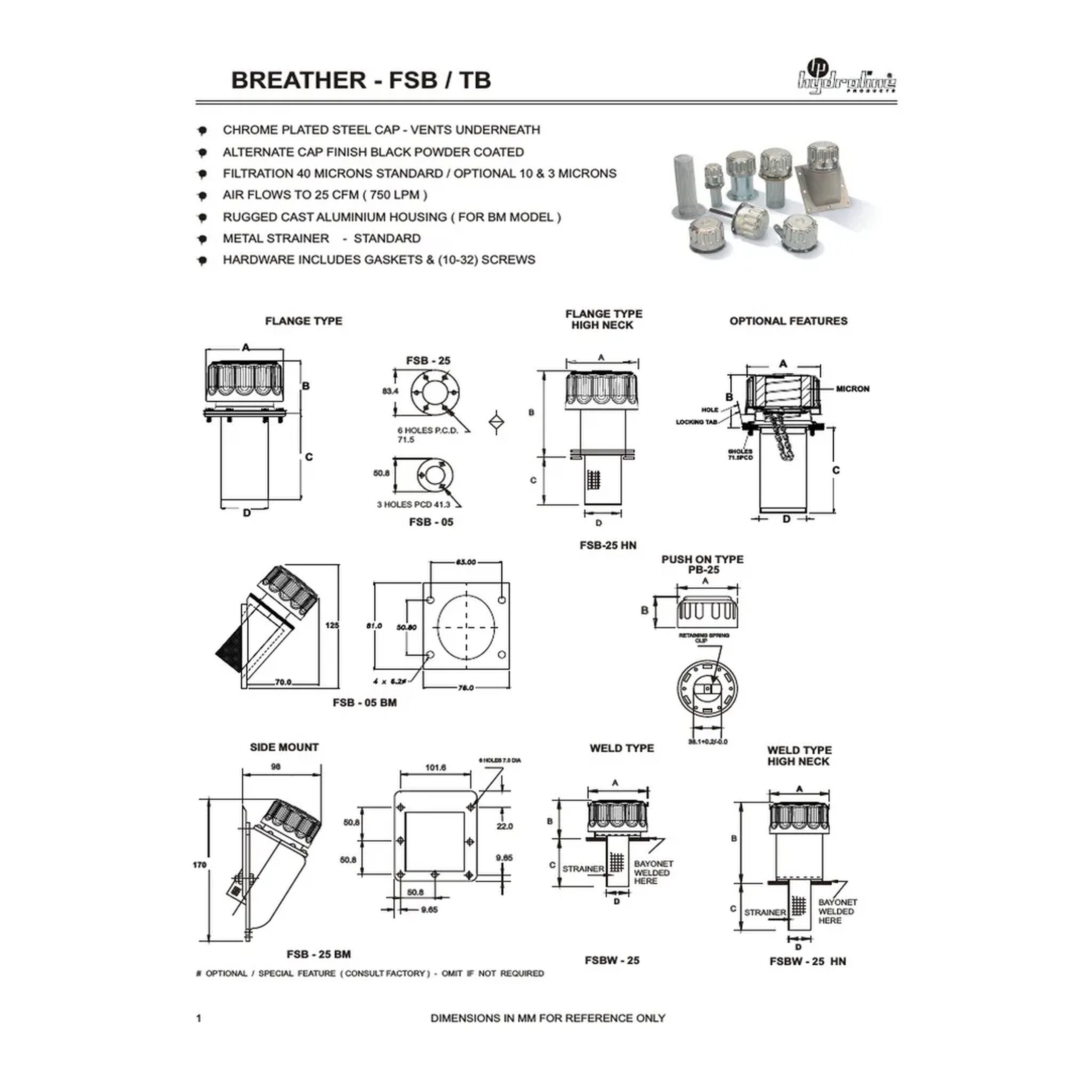 Breather FSB-25 make HYDROLINE - Image 4